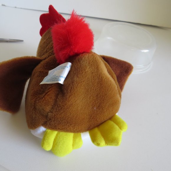 CHICKEN 6" Plush Stuffed Animal Farmhouse brown broody hen - Picture 4 of 9